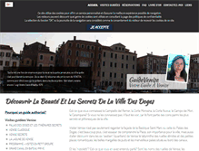 Tablet Screenshot of guidevenise.com